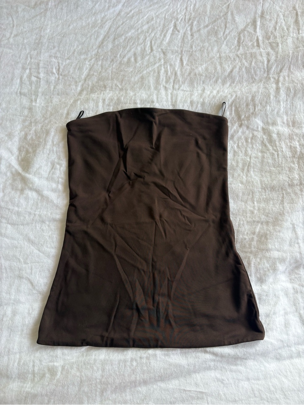 Aritzia Strapless Brown Tube Top